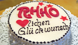 Kuchen zum Jubiläum von RH Cosmetic