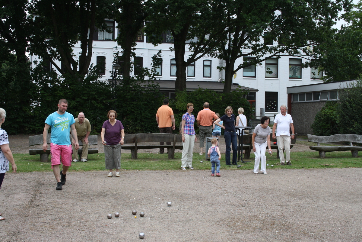 Traditionelles Boule-Turnier